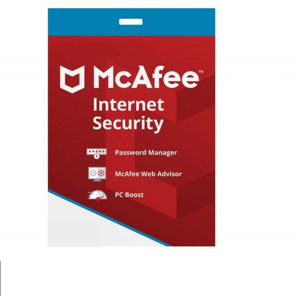 Mcafee, Internet Security, 1 User, 3 Year