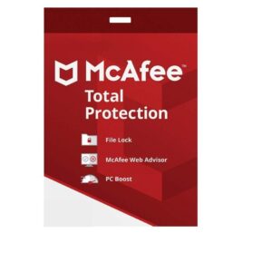 Mcafee, Total Protection, 1 PC, 1 Year