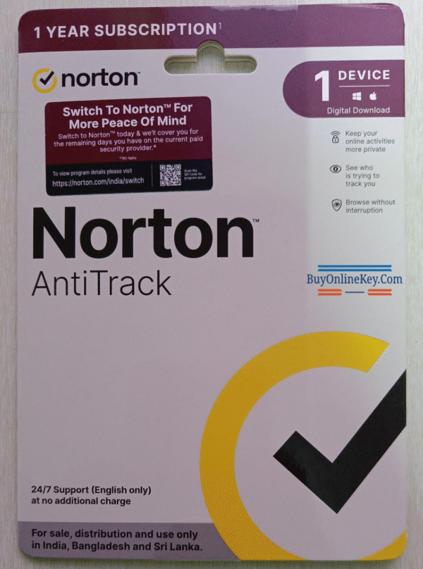 Norton, Anti Track, 1 Device 1 Year