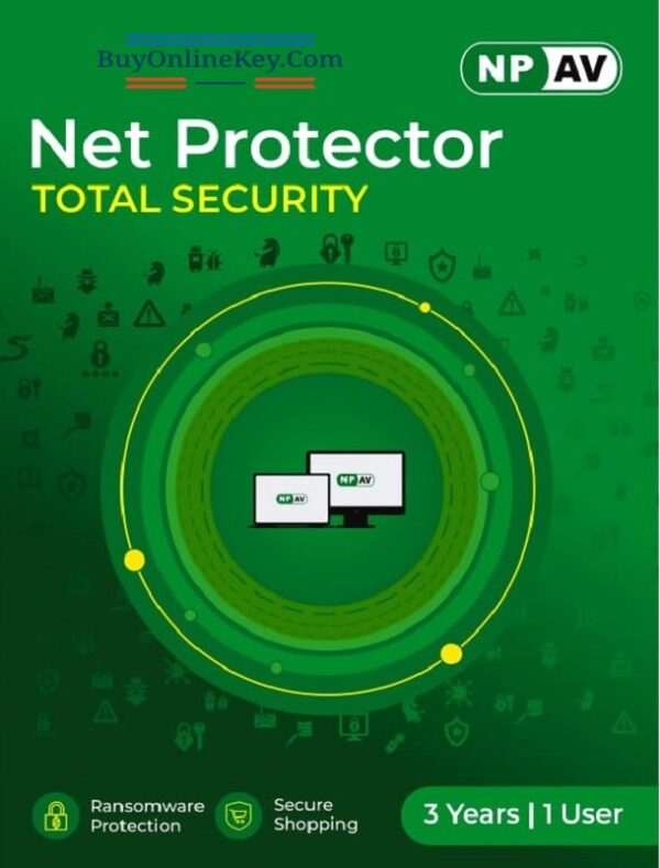 NPAV Net Protector, Total Security, 1 PC, 3 Year