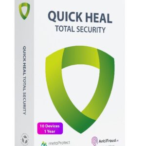 Quick Heal, Total Security, 10 User, 1 Year