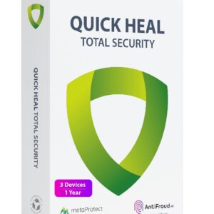 Quick Heal, Total Security, 3 User, 1 Year