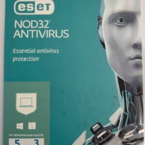 Eset, Nod32 Antivirus, 5 User 3 Year, Single Key