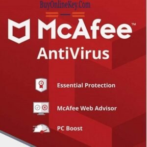 Mcafee, Antivirus, 1 PC, 1 Year